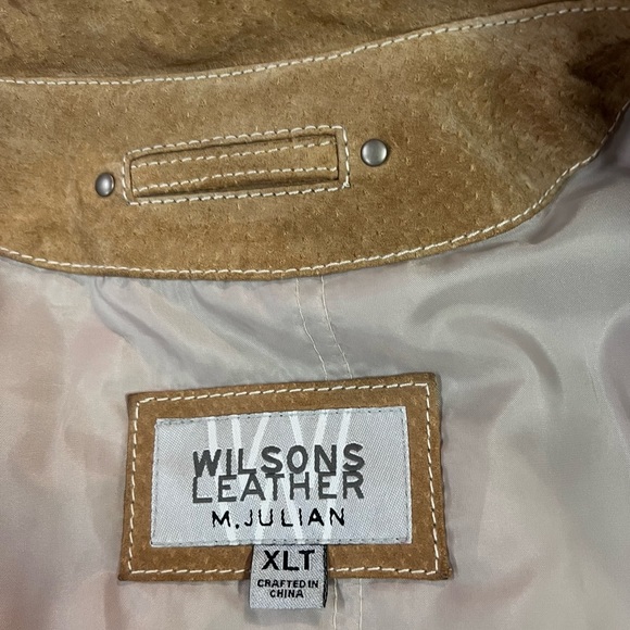 ⭐️Vintage M.Julian Wilson’s Leather XL Suede Jacket, LIKE NEW!! Incredible find! - Picture 7 of 9
